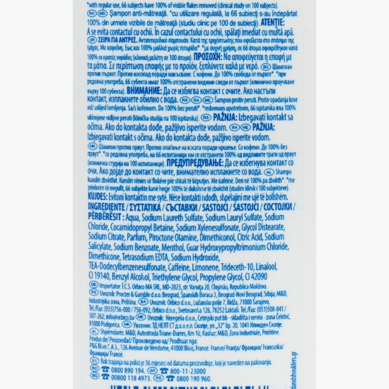 Șampon anti-mătreață pentru bărbați Ultra Anti-Hair Fall pentru păr cu tendință de cădere 330ml