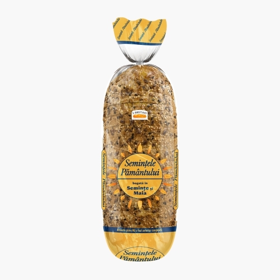 Pâine feliată cu semințe și maia 500g