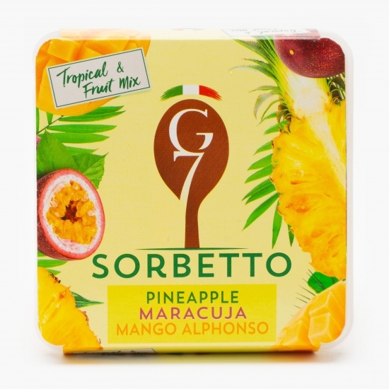 Sorbet ananas, fructul pasiunii 270g