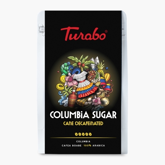Columbia Sugar decaff, 250g, cafea boabe