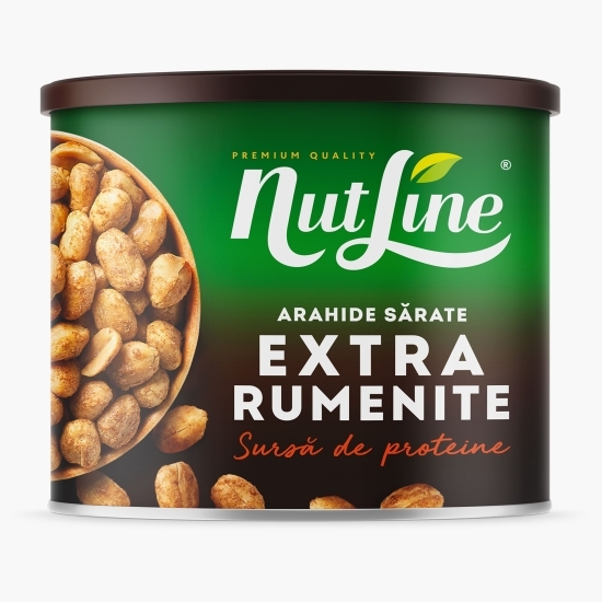 Arahide sărate extra rumenite la cutie 135g