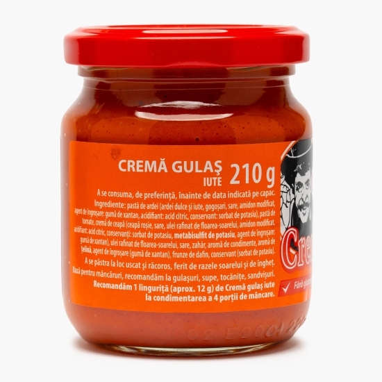 Cremă gulaș iute 210g