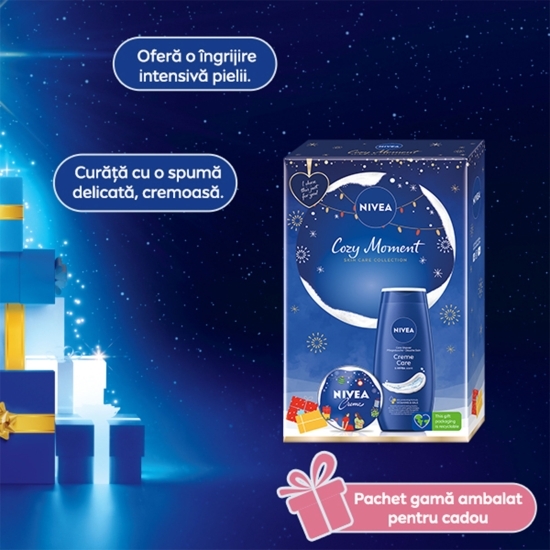 Set cadou: Cremă de uz general Creme 750ml + Gel de duș Creme Care 250ml