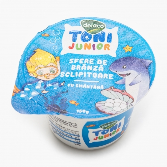 Sfere de brânză sclipitoare cu smântână 150g