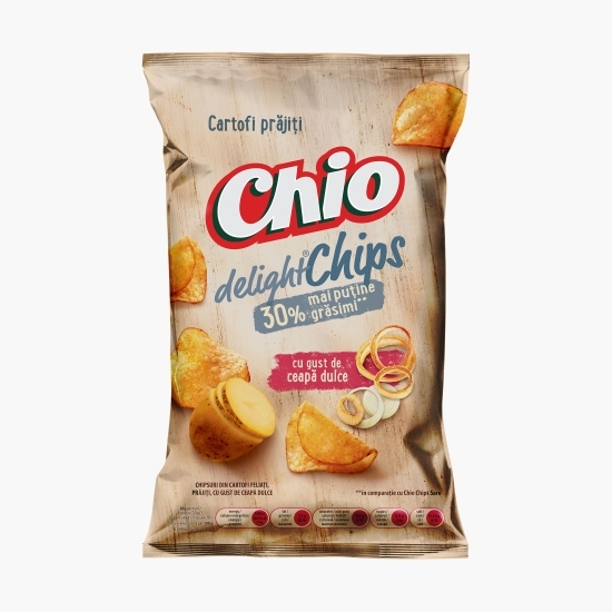Chipsuri din cartofi cu gust de ceapă dulce, Delight 125g