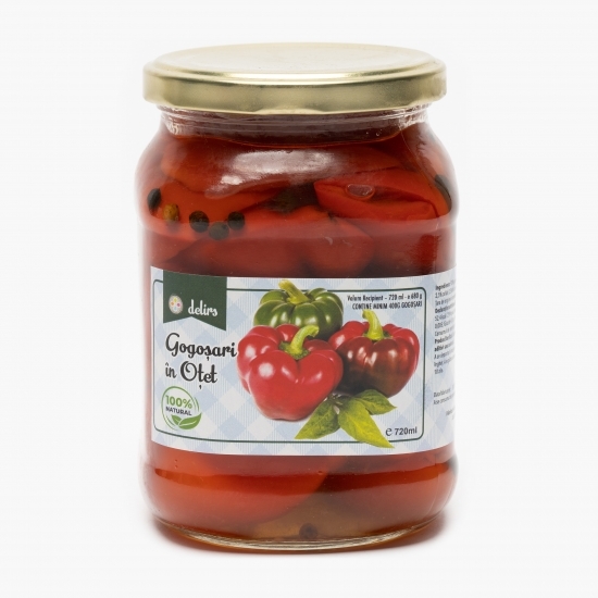 Gogoșari în oțet 720ml