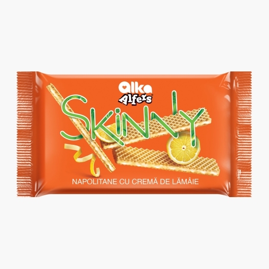 Napolitane Skinny neglazurate, cu cremă de lămâie 54g