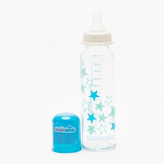 Biberon sticlă 0-24 luni, 240ml