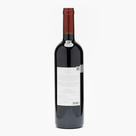 Vin roșu sec Syrah, 14%, 750ml