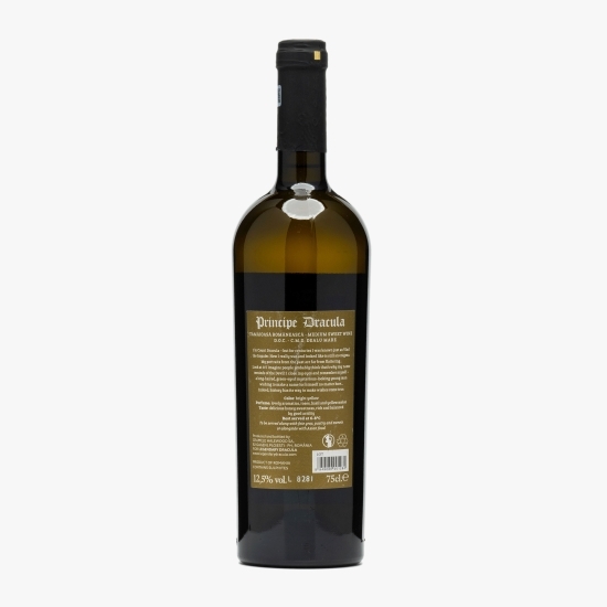Vin alb demidulce Tămâioasă Românească, 12.5%, 0.75l
