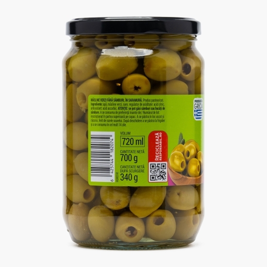 Măsline verzi fără sâmburi 700g