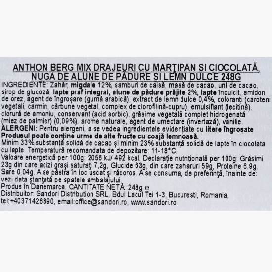 Bomboane cu marțipan în formă de ouă de Paști 248g