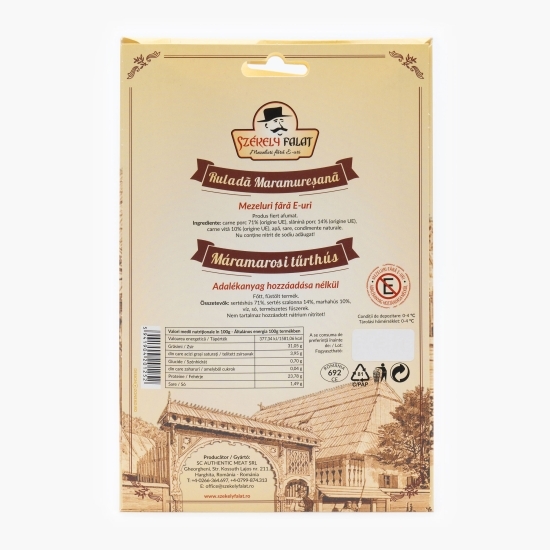 Ruladă Maramureșană, felii 100g