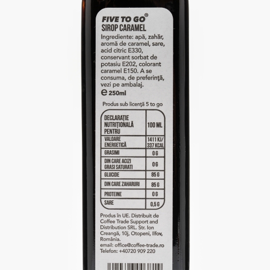 Sirop cafea caramel 0.25l