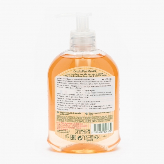 Săpun lichid Marseille parfum de trandafir 300ml