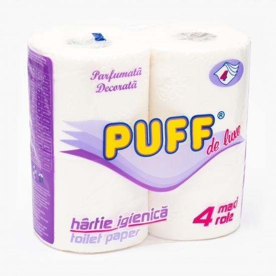Hârtie igienică De Luxe 4 straturi 4 role