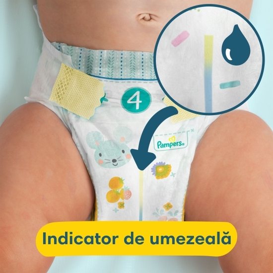 Scutece Premium Care Jumbo Pack Mărimea 2, 4-8kg, 88 buc