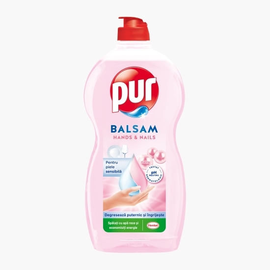 Detergent de vase pentru piele sensibilă Balsam Hands & Nails, 1.2l
