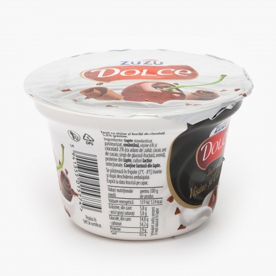 Iaurt cu vișine și ciocolată 150g