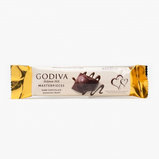 Ciocolată neagră cu umplutură ganache 30g