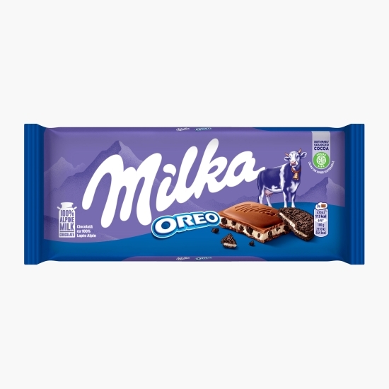 Ciocolată cu lapte umplută cu cremă și biscuiți 100g