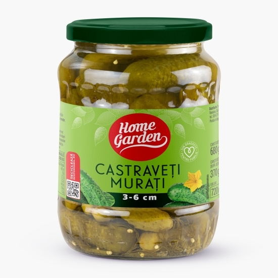 Castraveți 3-6cm în oțet 680g