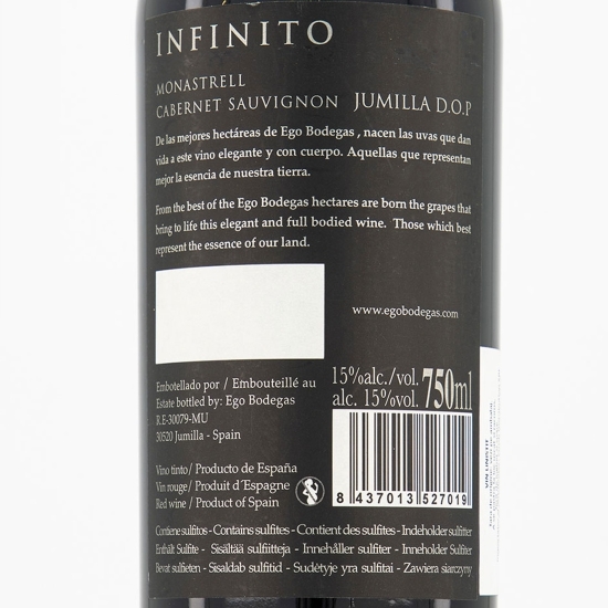 Vin roșu sec Infinito, 15%, 750ml