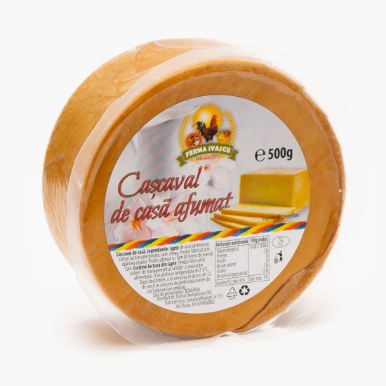 Cașcaval de casă afumat 500g