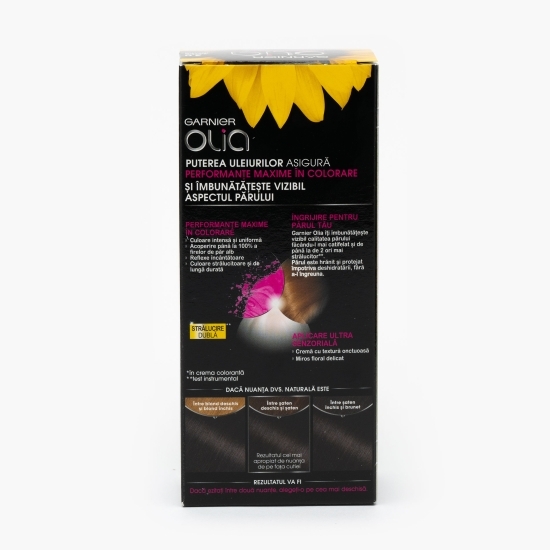 Vopsea de păr permanentă fără amoniac 3.0 Șaten închis 112ml