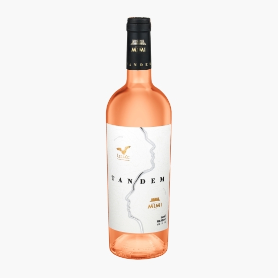 Vin rose demisec Merlot, 12.5%, 0.75l