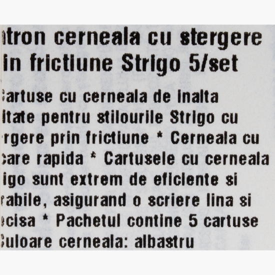 Rezerve cerneală albastră pentru stilou, 5 buc