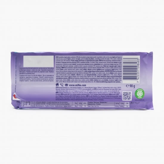 Ciocolată aerată cu lapte alpin 90g
