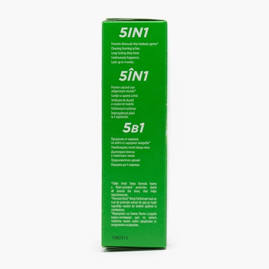 Benzi parfumate pentru vasul toaletei Fresh Strips pin 27g 