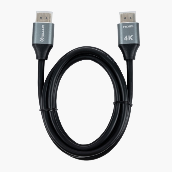 Cablu High Speed HDMI 2.0, 4K, 18Gbps, 1.5m, negru
