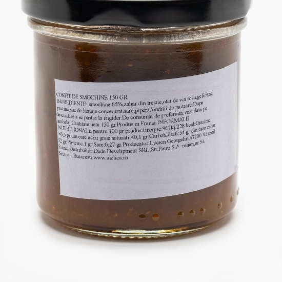 Dulceață de smochine fierte la ceaun 150g