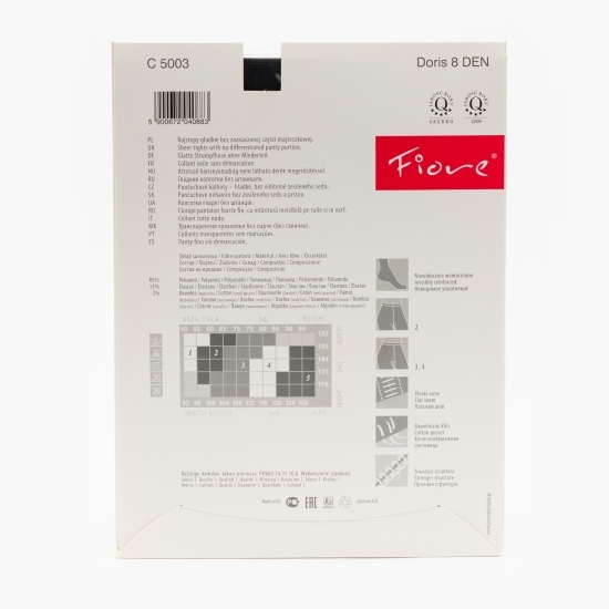 Ciorap Doris 8den Negru no. 4