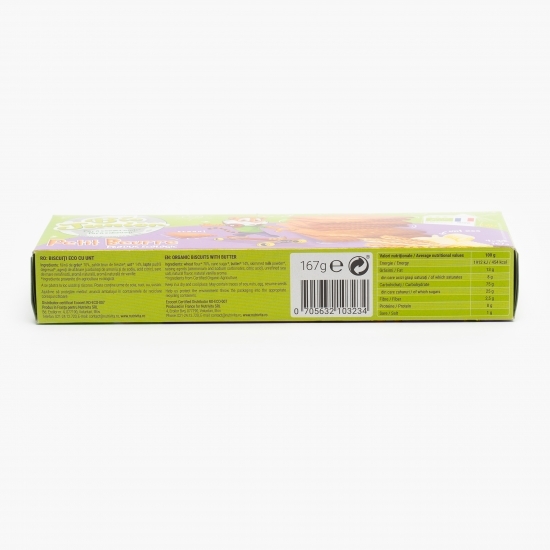  Biscuiți eco cu unt 167g