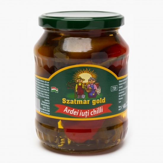 Ardei iuți chilli în oțet 680g