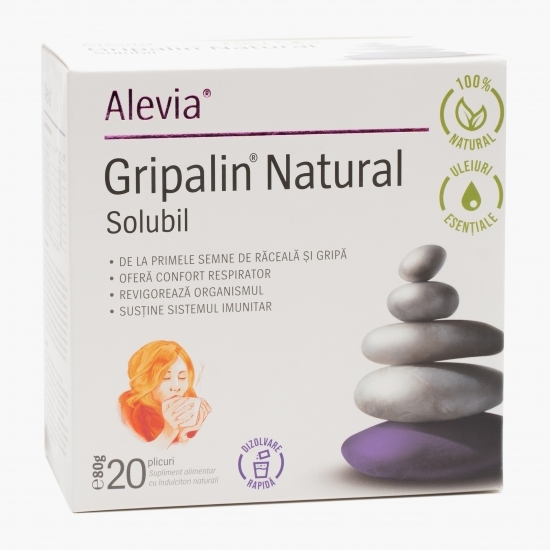 Gripalin natural solubil 20 plicuri