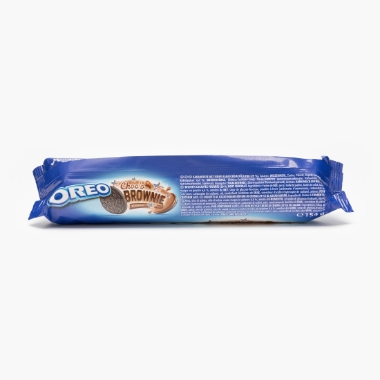 Biscuiți cu cremă și cacao Brownie 154g