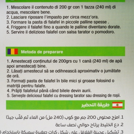Amestec pentru falafel 200g