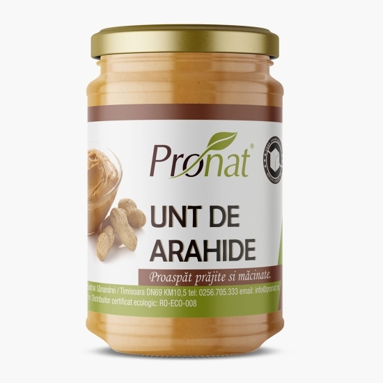 Cremă de arahide, fără zahăr adăugat 300g