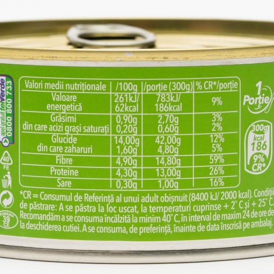 Iahnie de fasole 300g