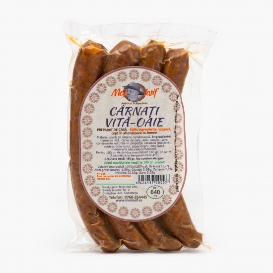 Cârnați vită-oaie 150g