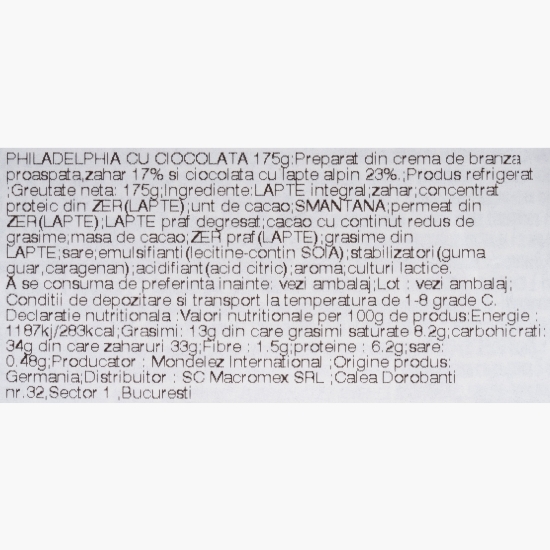 Cremă de brânză Milka 175g