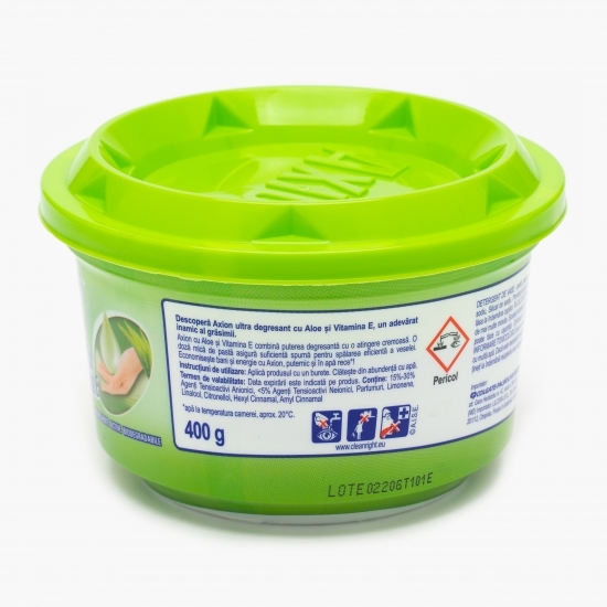 Detergent de vase pastă cu aloe și vitamina E, 400g