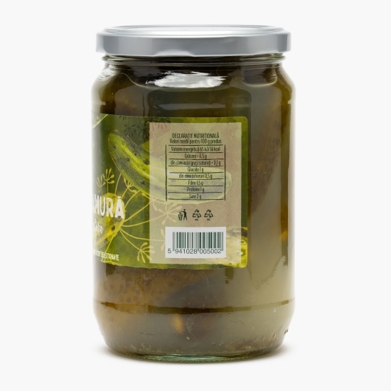 Castraveți în saramură 690g 