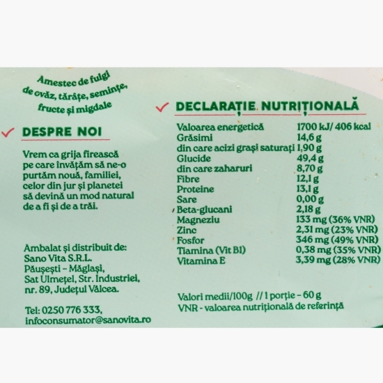 Musli Echilibru digestiv 400g
