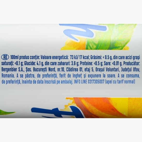 Bere fără alcool mango & fructul pasiunii doză 4x0.5l
