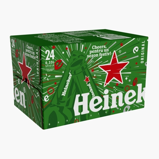 Bere blondă sticlă 24x0.33l